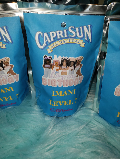 Custom CapriSun/Kool-Aid Labels